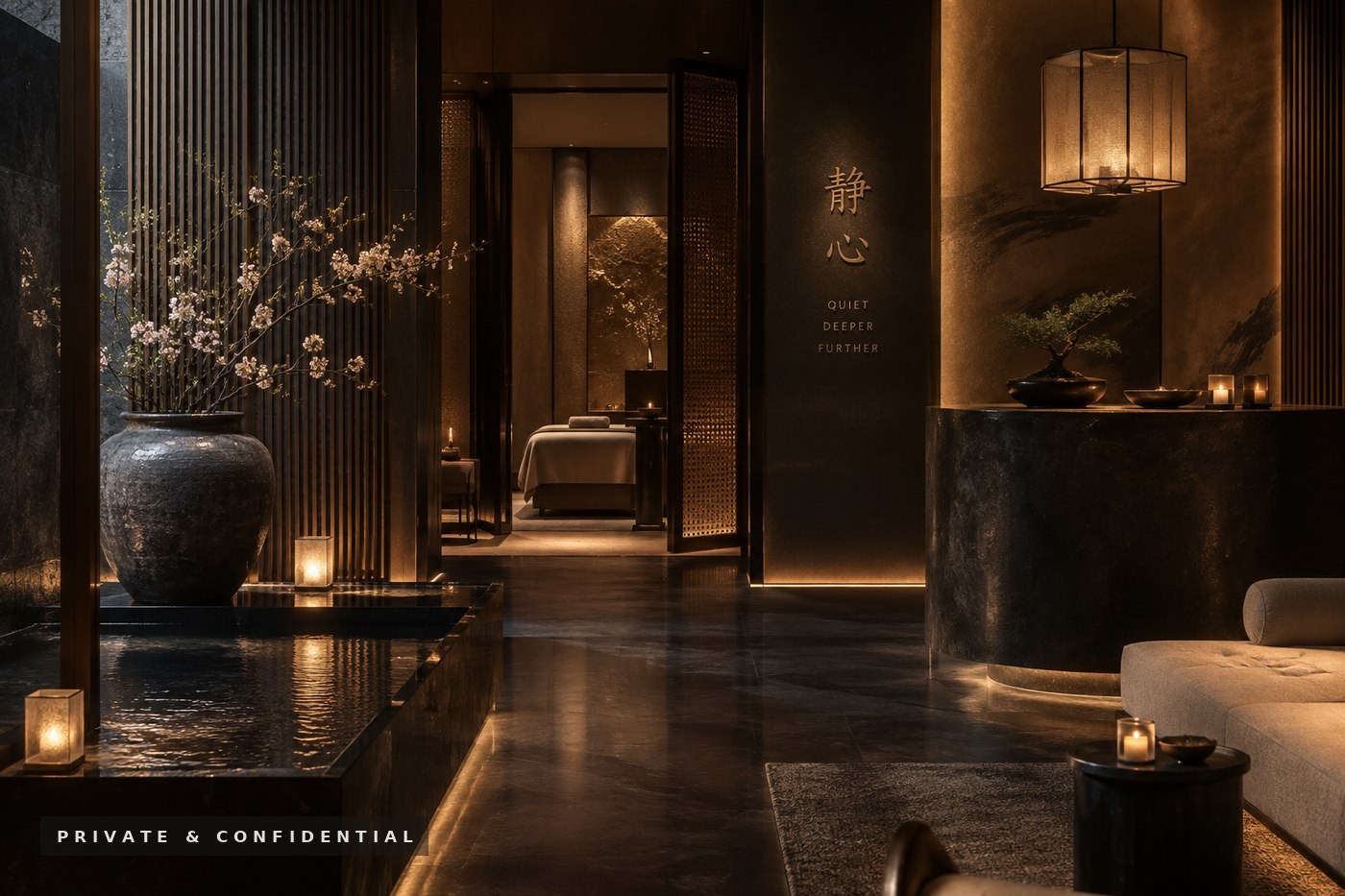 Indicative image for a boutique spa in Asia